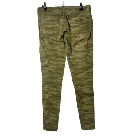 Lucky Brand Charlie Moto Cargo Camo Skinny Jeans 4 - Picture 2 of 4